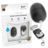 ONLINE- OVO VIBRANTE COM CONTROLE REMOTO S PRETO - Image 3