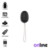 ONLINE- OVO VIBRANTE COM CONTROLE REMOTO S PRETO - Image 2