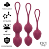 CICI BEAUTY- CONTROLE REMOTO PREMIUM SILICONE 3 VIBRANTES KEGEL BEADS - Image 2
