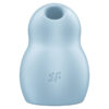 SATISFYER PRO TO GO 1 ESTIMULADOR DE PULSO DE AR DUPLO E VIBRADOR - AZUL - Image 3