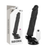 BASECOCK - VIBRADOR REALÍSTICO CONTROLE REMOTO  PRETO 21 CM - Image 2