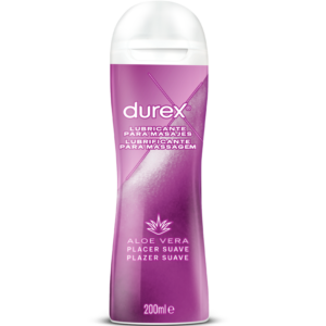 DUREX - PLAY 2-1 LUBRIFICANTE ÍNTIMO E MASSAGEM ALOE VERA