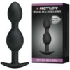 PRETTY LOVE BOLAS ANALES SILICONA 12.5 CM  NEGRO - Image 3