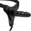 FETISH SUBMISSIVE HARNESS - SILICONE PRETO REALÍSTICO 15 CM - Image 4