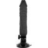 BASECOCK - CONTROLE REMOTO VIBRADOR REALÍSTICO PRETO 20 CM - Image 3