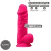 SILEXD - MODELO 1 PÊNIS REALÍSTICO PREMIUM SILEXPAN SILICONE FÚCSIA 21.5 CM - Image 2