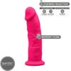 SILEXD - MODELO 2 PÊNIS REALÍSTICO PREMIUM SILEXPAN SILICONE FÚCSIA 19 CM - Image 2