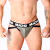 MACHO - MX27GR JOCK COURO CINZA BEGE S - Image 2