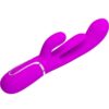 PRETTY LOVE - SHANIA TRIPLE RABBIT VIBRADOR MULTIFUNCIONAL ROSA - Image 3