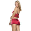 SUBBLIME - 953898 CAMISOLA DE SEDA E RENDA + CALCINHA VERMELHA S/M - Image 2