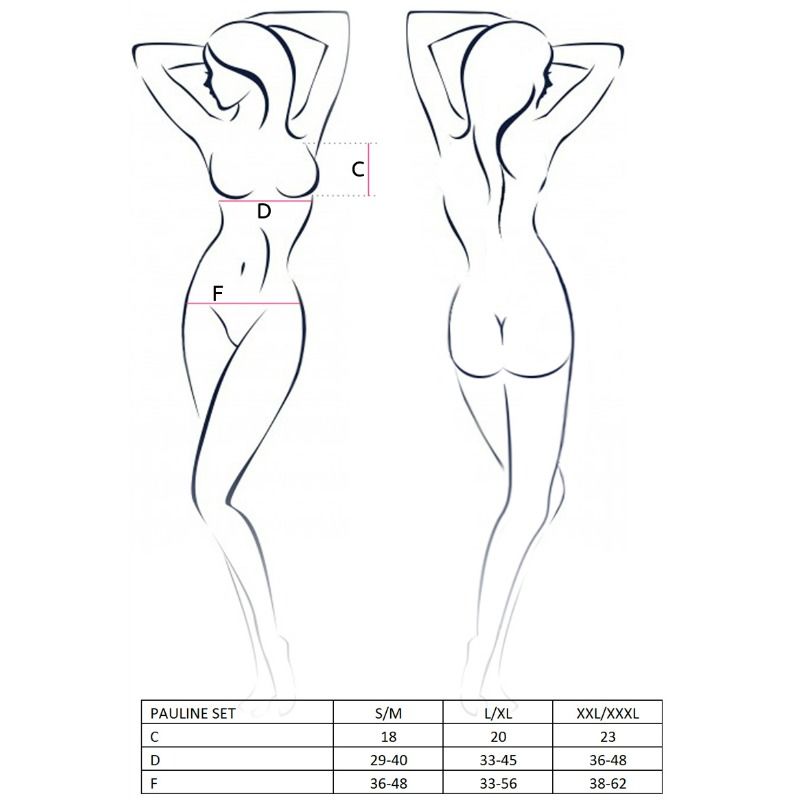 PASSION - CONJUNTO WOMAN PAULINE 3 PEAS TAMANHO S/M - Image 3