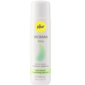 PJUR - WOMAN ALOE LUBRIFICANTE  BASE DE GUA 100 ML