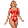 SUBBLIME - 954468 BODY SEXY ABERTO COM LAÇO VERMELHO S/M - Image 3