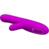 PRETTY LOVE - ANGELIQUE MULTIFUNÇÕES VIBRADOR + ESTIMULADOR DE CLITÓRIS ROXO - Image 2