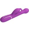 PRETTY LOVE - DEJON 3 EM 1 MULTIFUNCIONAL RABBIT VIBRADOR ROXO - Image 3