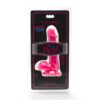 GET REAL - HAPPY DICKS DILDO 12 CM BOLAS ROSA - Image 2