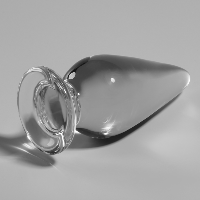 NEBULA SERIES BY IBIZA - MODELO 4 ANAL PLUG VIDRO BOROSILICADO TRANSPARENTE 11 CM -O- 5 CM - Image 2