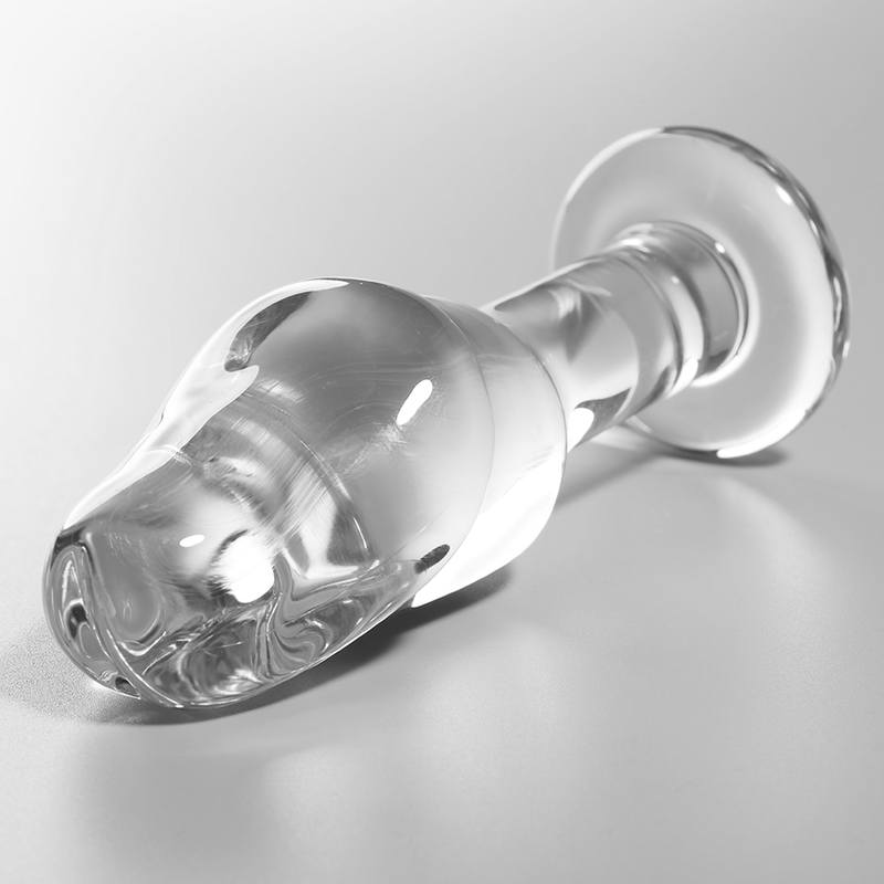 NEBULA SERIES BY IBIZA - MODELO 6 ANAL PLUG VIDRO BOROSILICADO TRANSPARENTE 12.5 CM -O- 4 CM - Image 2