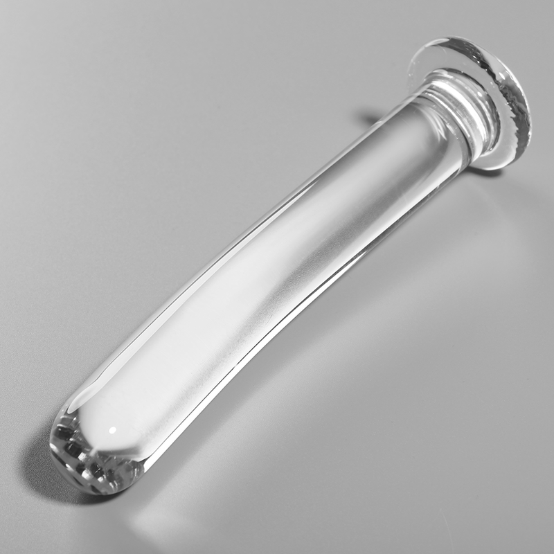NEBULA SERIES BY IBIZA - MODELO 9 DILDO VIDRO BOROSILICADO TRANSPARENTE 15.5 CM -O- 2.5 CM - Image 2