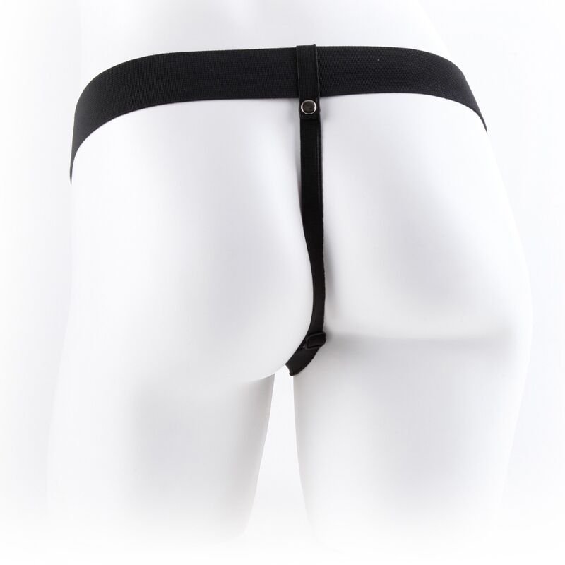 FETISH FANTASY SERIES - ARNÊS AJUSTVEL COM CONTROLE REMOTO PÊNIS REALISTA COM TESTÍCULOS 23 CM - Image 3