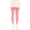 LEG AVENUE - MEIAS COM ABERTURAS CORAÇÃO E LAÇOS ROSA - Image 2