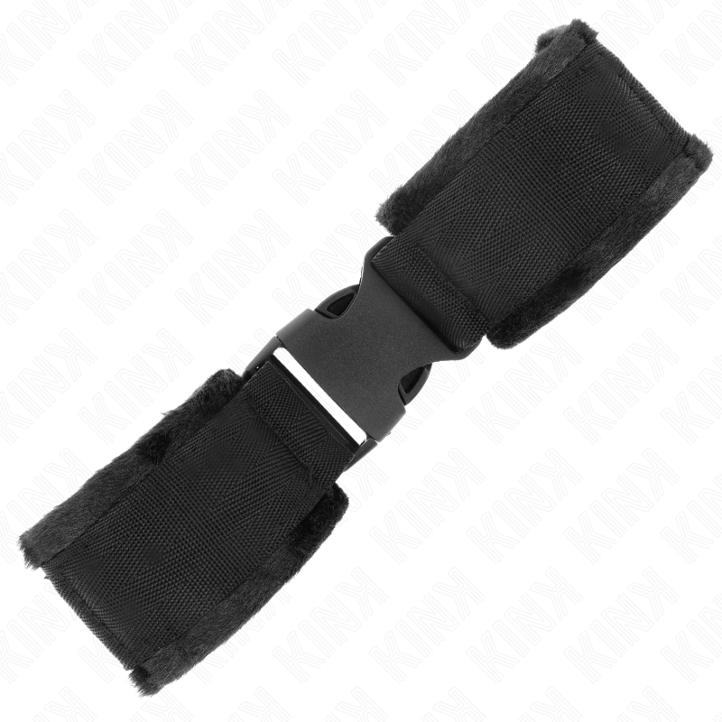 KINK - RETENÇÕES DE PULSO NYLON BIND HOOK&LOOP VERMELHO-PRETO MODELO 1 AJDUSTABLE 25-35 CM X 6 CM - Image 2