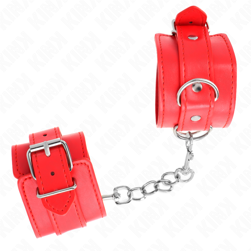 KINK - PULSO SIMPLES VERMELHO AJUSTÁVEL 20-23 CM X 5,5 CM - Image 2