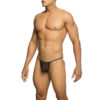 MOB - TANGA TRANSPARENTE EM FORMATO T PRETA TAMANHO L/XL - Image 2