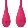 SATISFYER - CONJUNTO DE TREINO YONI POWER 1 VERMELHO - Image 2