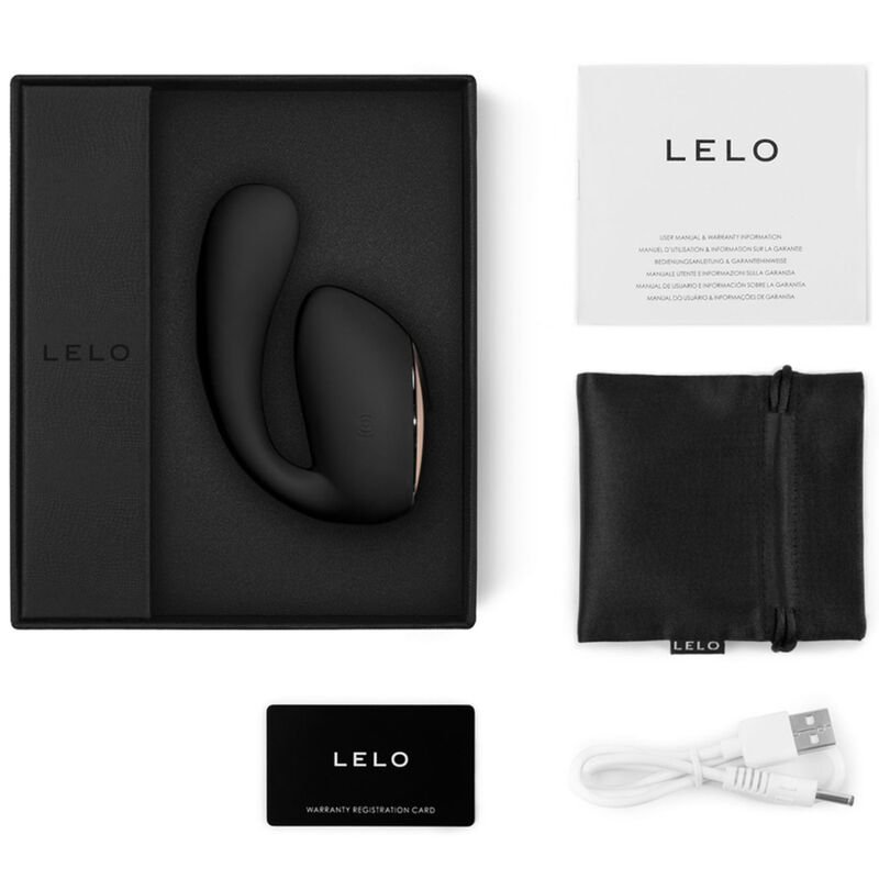 LELO - IDA WAVE MASSAGEIRO PARA CASAIS PRETO - Image 3