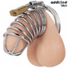 ADDICTED TOYS LOCKED - GAIOLA DE PÊNIS DE METAL COM CÉLULA DE FERRO TAMANHO M - Image 3