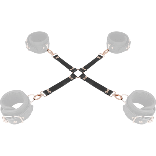 COQUETTE CHIC DESIRE - FANTASY HOG TIE COURO VEGANO