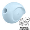 SATISFYER - ESTIMULADOR DE PULSO DE AR SUGAR RUSH E VIBRADOR AZUL - Image 3