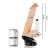 BASECOCK - VIBRADOR ARTICULÁVEL CONTROLE REMOTO NATURAL 20 CM - Image 4