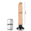 BASECOCK - VIBRADOR REALÍSTICO 2-1 NATURAL 20 CM - Image 4