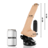 BASECOCK - VIBRADOR DE CONTROLE REMOTO NATURAL REALISTA COM TESTÍCULOS 20 CM - Image 4
