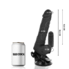 BASECOCK - CONTROLE REMOTO VIBRADOR REALÍSTICO PRETO 18,5 CM - Image 4