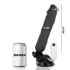 BASECOCK - VIBRADOR  DE CONTROLE REMOTO REALÍSTICO PRETO 20 CM - Image 4