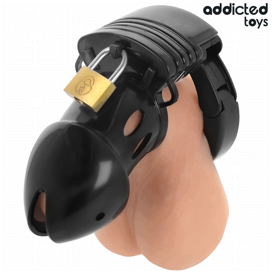 ADDICTED TOYS LOCKED - GAIOLA PARA PÊNIS CHASTITY DEPHHS 7,5 CM - Image 4