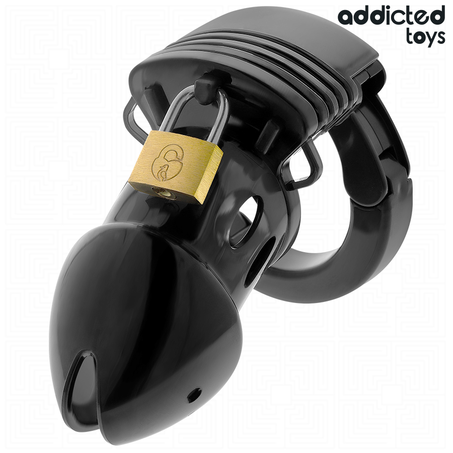 ADDICTED TOYS LOCKED - GAIOLA PARA PÊNIS CHASTITY DEPHHS 7,5 CM - Image 3