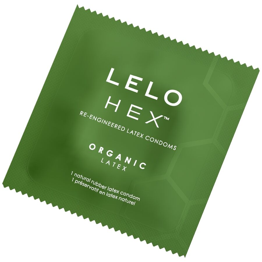 LELO - CAIXA DE PRESERVATIVOS ORGÂNICOS HEX 12 UNIDADES - Image 3