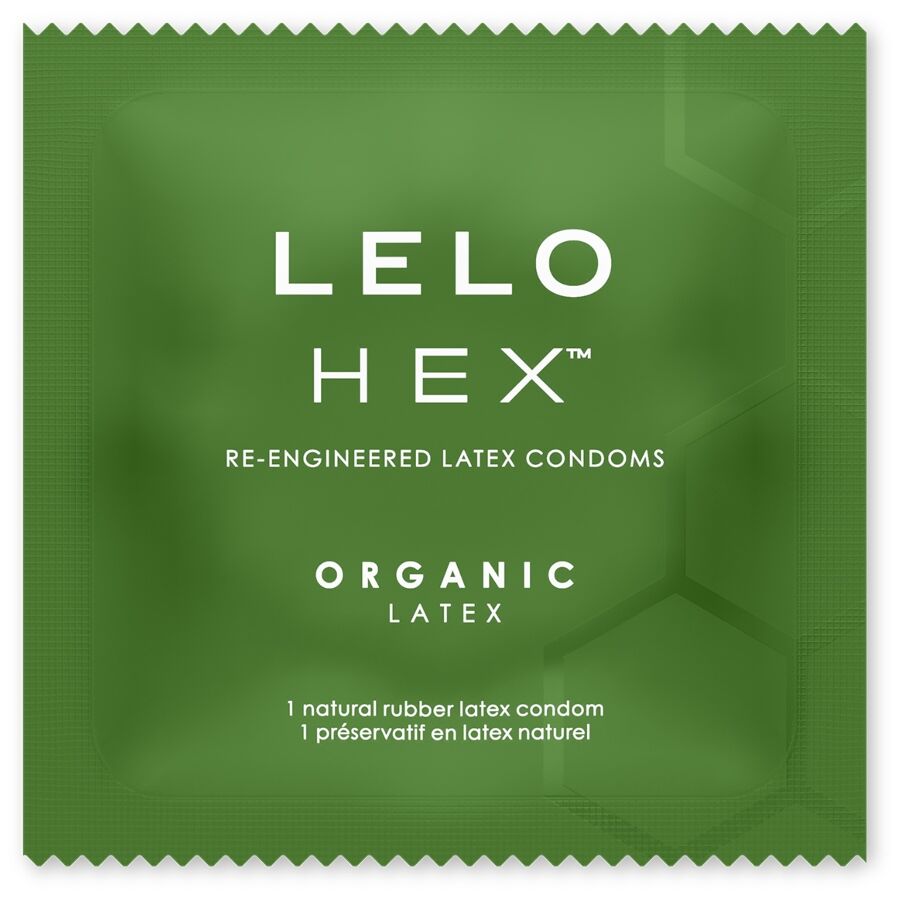 LELO - CAIXA DE PRESERVATIVOS ORGÂNICOS HEX 36 UNIDADES - Image 2