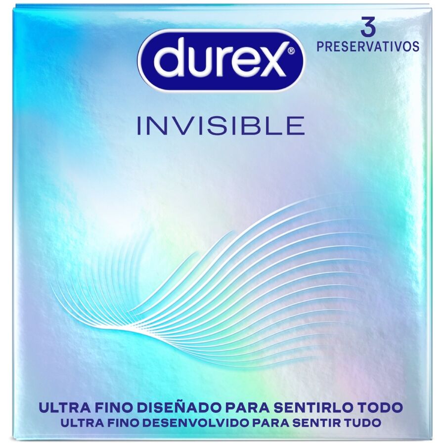 DUREX - INVISÍVEL ULTRA FINO 3 UNIDADES