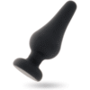 INTENSE - PLUG ANAL PIPO L SILICONE PRETO 13 CM - Image 2