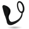 ADDICTED TOYS - PLUG ANAL COM ANEL DE PÊNIS PRETO - Image 2