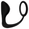 ADDICTED TOYS - PLUG ANAL COM ANEL DE PÊNIS PRETO - Image 3
