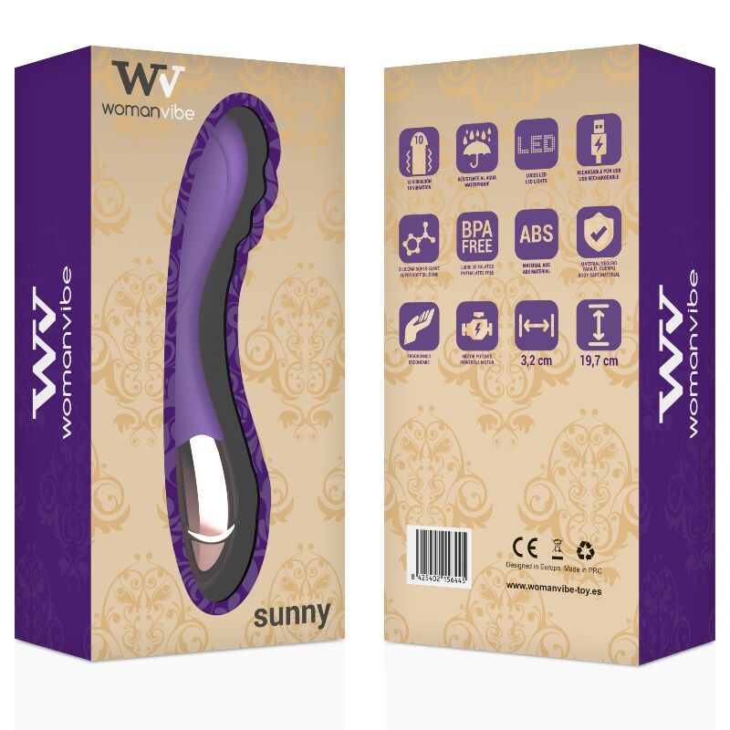 WOMANVIBE - SUNNY SILICONE VIBRADOR RECARREGÁVEL - Image 4