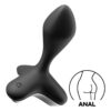 SATISFYER - GAME CHANGER PLUG VIBRADOR PRETO - Image 3