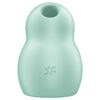SATISFYER - PRO TO GO 1 ESTIMULADOR E VIBRADOR DE PULSO DE AR DUPLO VERDE - Image 2