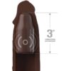 FANTASY X- TENSIONS - MANGA PIPEDREAMS 22,86 CM + 7,62 CM PLUG REMOTE BROWN - Image 3